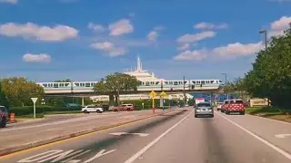 Lake Buena Vista/C.R 535 Driving from Walt Disney World Epcot|Orlando Florida Driving Tour