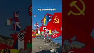 Map in 1942 #ww2 #history #education #europe #hitler #mapping #geopolitics #napoleon #sovietunion