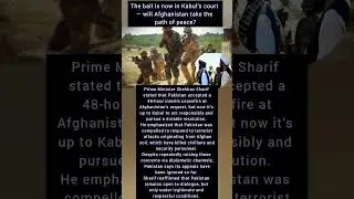 Pakistan Warns Kabul: It&rsquo;s Time to Act for Peace 🇵🇰🤝🇦🇫 #Pakistan #Afghanistan #Ceasefire