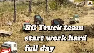RCTruck team start work hard full day