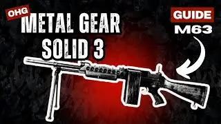 M60 Light Machine Gun Cabin Location Guide | Metal Gear Solid 3 Snake Eater