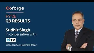 Coforge Q3 FY26 Results: CEO Sudhir Singh on AI-Infused Offerings & Growth Momentum | Business Today