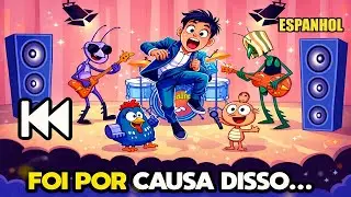 Coloquei A Baratinha  Galinha Pintadinha Espanhol de tr&aacute;s pra frente