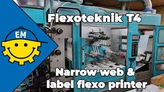 Flexoteknik T4 | Label flexo printer for sale | Looking for industrial label printers?