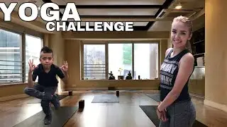 YOGA CHALLENGE WITH MY SISTER!