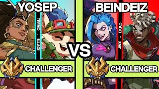2XKO ▰ RANK 1 NA YOSEP (Teemo-Illaoi) vs BEINDEIZ (Jinx-Ekko) ▰ 2XKO Pro Replays