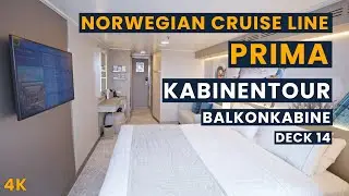 Norwegian Cruise Line | NCL Prima | Kabinentour | Balkonkabine | Deck 14