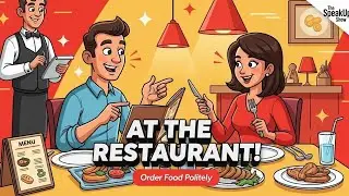 How to Order Food Politely in English | Speak Like a Native at Restaurants #englishlanguage #viral 
