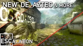 CS:GO - Aztec, Vertigo & More. Remakes From A Parallel Universe. (CS:O2)