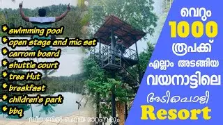 ഏറ്റവും കുറഞ്ഞ പൈസക്ക് വയനാട്ടിൽ പൂൾ അടങ്ങിയ റിസോർട്ട് low budget risort in wayanad| book.7994423717