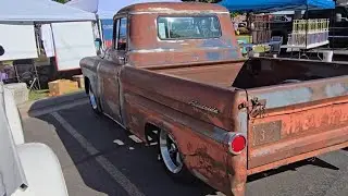 2 Trucks + bed traded for a bottle of whiskey , = 1 Beast: '55 Chevy's Mind-Blowing transformation
