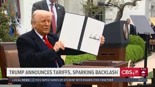 President Trump's tariffs met with harsh backlash