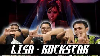 [ENG] LISA - ROCKSTAR (Official Music Video) Reaction | Serabut React