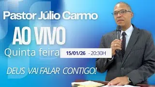 Pastor Julio Carmo reflexões biblicas!