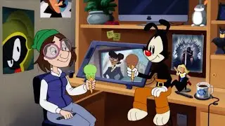 Yakko Befriends The Animator (Animaniacs Reboot Season 2)