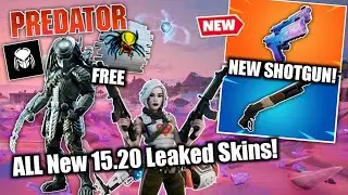 Fortnite | ALL LEAKED Skins & Emotes, PREDATOR Season 5 Secret Skin & More! [v15.20 Update]