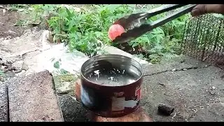 Red Hot Cannonball in Water