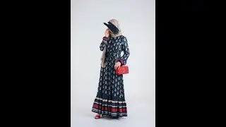 Geometric Print Shirt Dress