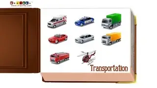 Educational Videos for Children All Transportation Flashcards.