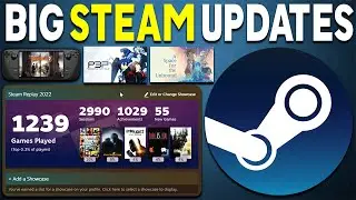 Big Steam News and Game Updates - Showcase Update, New Game Releases + More!