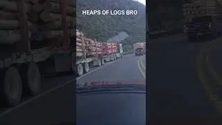 LOG TRUCKS ON THE HILL @ Mad Trucking NZ