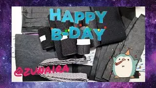 962 @nice.boutique #velcro #happybirthday #Black  #adhesiv #asmr #crunchy #velcrolove