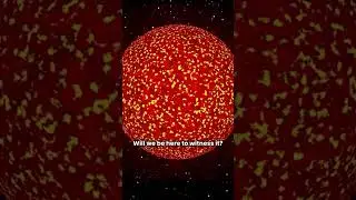 The Sun&rsquo;s Fiery Future ☀️🔥 #timeexploration #astronomy #ytshorts