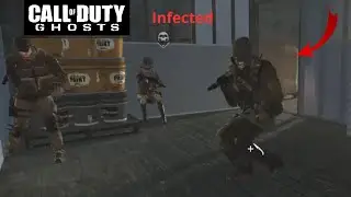 Throwing Knife in INFECTED COD GHOSTS (Warhawk Map)
