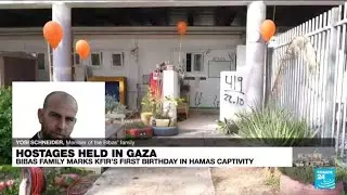 'It's crazy to celebrate for someone who is not with us': FRANCE 24's speaks with Bibas family