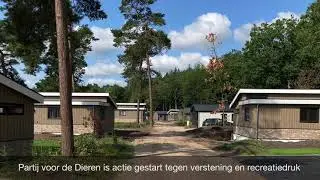 Partij voor de Dieren in actie tegen verstening en recreatiedruk