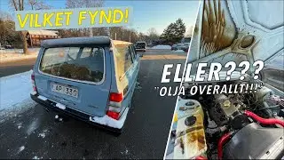 Köper SUPERFIN Volvo 245 - MEN TAR JAG MIG HEM???? Kör 50 mil utan olja i motorn