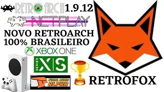 #RetroarchBrasil Direto do Xbox one s  Retroarch Testando novo Retroarch RetroFOX 100% Brasileiro