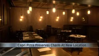 Capri Pizza preserves historic charm at new location