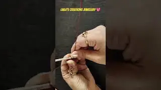 Stone ring making #diy #wirewrapping#ring#jewellery #making #shorts