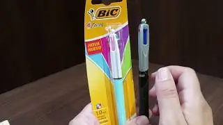 Canetas BIC 4 cores