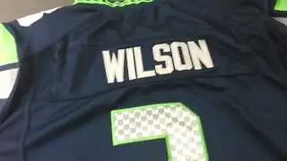 Cheap Seattle Seahawks Jerseys Russell Wilson #3