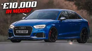 РАЗГОНКА НА AUDI RS3 МОЩНОСТЬЮ 520 Л.С.!! 