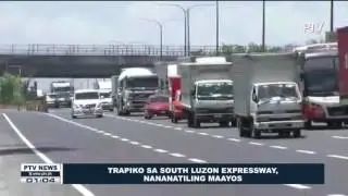 Trapiko sa SLEx, nananatiling maayos