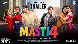 Masti 4 - Concept Trailer | Ritesh, Vivek, Aftab, Nargis, Elnaaz, Tusshar, Natalia & Rohi | #fanmade
