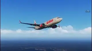 Ilustrasi Jatuhnya Pesawat Lion Air JT 610