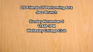 Dover-Sherborn Community Calendar--updated November 2, 2017