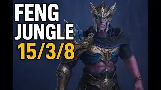 Feng Mao Jungle - Paragon Rank 4K HD - 15/3/8 - Full Game No commentary