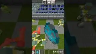 Minecraft squash Zombies 2 #shorts