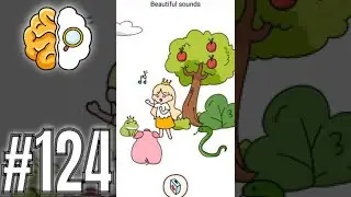 Brain Find Level 124 Beautiful sounds answer hint - Gameplay Solution Walkthrough