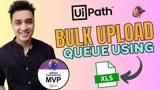 UiPath | Uploading Queue Items Using a CSV File | Transactional Processing Orchestrator | RPA