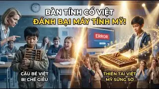 Cậu Bé Việt Dùng Bàn Tính Cổ 70 Năm 