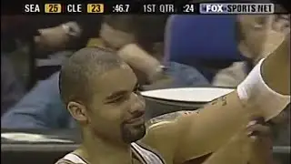 Carlos Boozer Cavaliers 32pts 20rebs 4asts vs Sonics (2004)