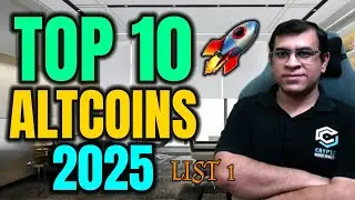 🔥 Top 10 Altcoins Set to Explode in 2025 Bull Run! (My Personal Picks) 🚀
