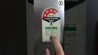 Inverter Fridge Power Consumption | Whirlpool 292L 4 Star Refrigerator Wattage #ZenShorts 065 Eng