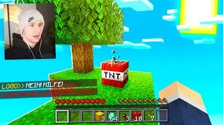 Skyblock aber es spawnt zufällig TNT (VERZWEIFLUNG)